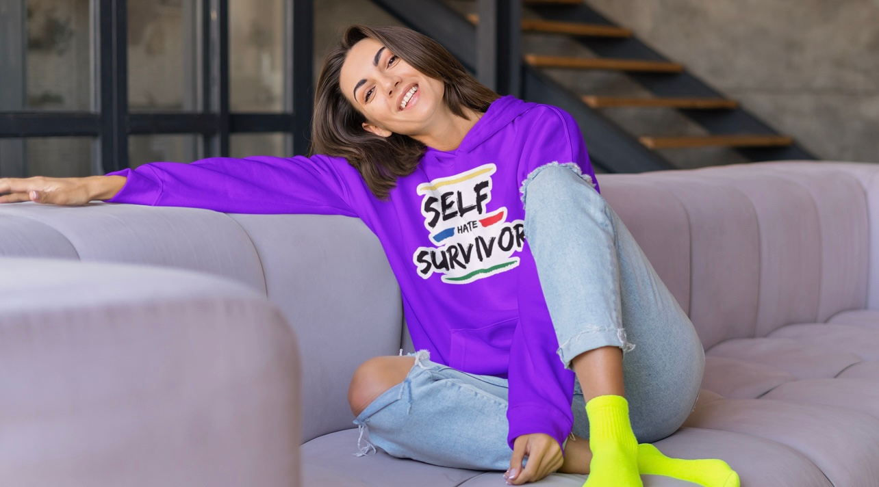 Self Hate Survivor Hoodies