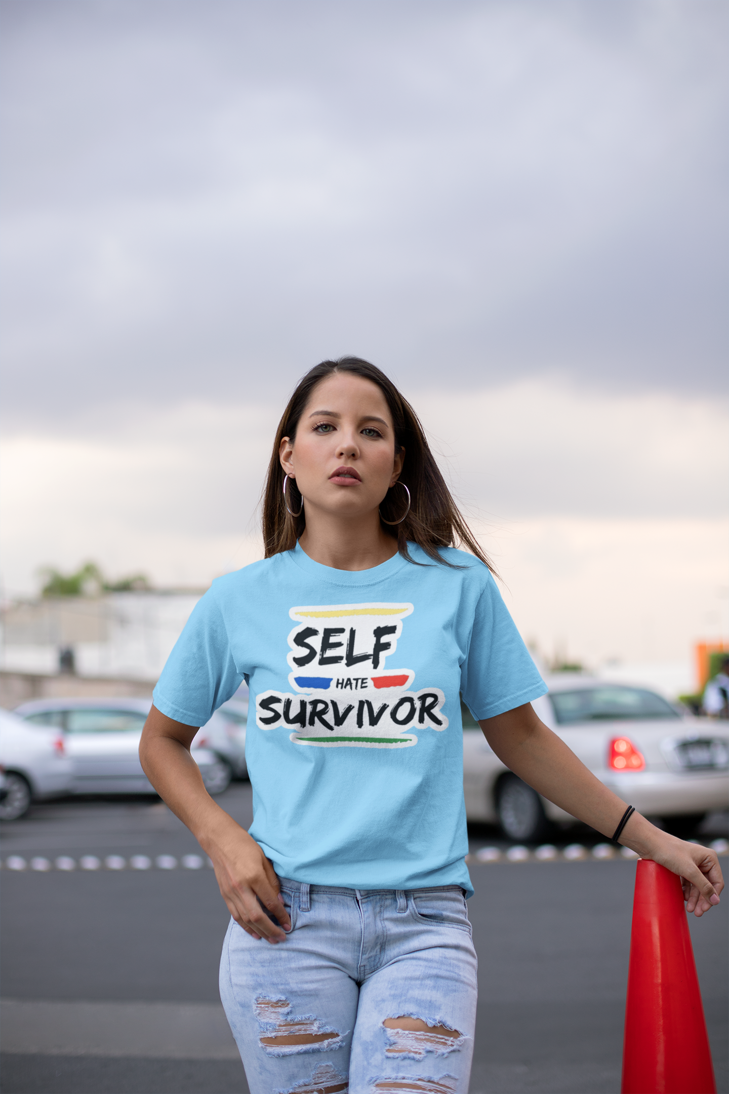 “Self Hate Survivor” Exclusive “Carolina Blue” - SelfHateSurvivor